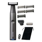  Tescom TT593A-K корпус &amp; лицо клей ma- зарядка * переменный ток обе для водонепроницаемый IPX7 VIO соответствует длина регулировка черный 
