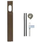 日晴金属 CMP8BB エアコン配管用アルミ窓パネル クーラーキヤッチャー