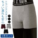 Yahoo! Yahoo!ショッピング(ヤフー ショッピング)ちょい漏れ ボクサーパンツ 尿漏れパンツ メンズ 尿シミ 3枚組 男性用 尿シミ 尿漏れ パンツ 失禁パンツ さらさらガード 爽快トランクス 3色組 M L LL 大きいサ