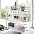 キッチンラック スパイスラック 調味料ラック シンク上 キッチン収納 ラック プレート Plate ホワイト 03490 アイデア 便利 送料無料