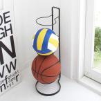 ボール入れ ボール収納 3個収納 ボールスタンド フレーム ブラック 07290 ラッピング不可