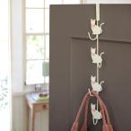 帽子 ハンガー ドアフック バッグハンガー ドアハンガー猫４連 ホワイト 07673 キャット ネコ 猫 グッズ特集