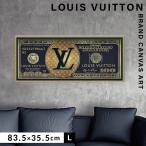 アートパネル ブランド ルイヴィトン LOUIS VUITTON Lサイズ キャンバスアート オマージュアート ラインストーン デコアート ファッションキャッシュ6 クリスマ