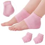かかとケア サポーター 保湿 しっとり ジェル 蒸れにくい レディース かわいい 可愛い 女性用 靴下 ソックス かかとつやつやジェル 1046761  おしゃれ