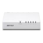 BUFFALO Buffalo 10/100Mbps соответствует переключение Hub LSW4-TX-5EP/WHD белый (2404302)