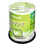 maxell マクセル DVD-R 4.7GB 16倍速 100枚 DR47PWE.100SP(2433859)