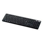 ELECOM Bluetooth 5.0 薄型フルキーボード TK-FBM120KBK （ブラック 