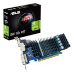 ASUS  エイスース NVIDIA GeForce GT730 搭載 ファンレス ビデオカードGF GT730 2GB GT730-SL-2GD3-BRK-EVO (2544085)