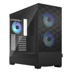 Fractal Design フラクタルデザイン ミドルタワーPCケース Pop Air RGB Black TG Clear Tint ブラック FDCPOR1A06(2546862)