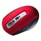 SANWA SUPPLY Sanwa Supply тихий звук Bluetooth 5.0 голубой LED мышь красный MA-BTBL162R(2483340)