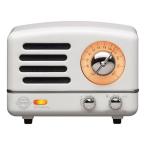 ショッピングmetal MUZEN（ミューゼン） OTR Metal FMラジオ対応 Bluetoothスピーカー ホワイト MW-2AIWH(2563245)