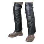 ROUGH&ROAD ラフアンドロード レザーレッグカバー BK-ロング RR5869BK3(2567499)