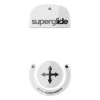 pulsar（パルサー） マウスソール　Superglide for Logitech GPro Superlight ホワイト　強化ガラス素材 LGSSGW (2569716)