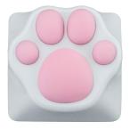 ZOMOPLUS(zomo плюс ) ZOMO PLUS ABS Kitty Paw Keycap White Pink ZP-ABS-KITTY-PAW-WH-PK(2583748)