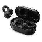 KING LUCKY（キングラッキー） 完全ワイヤレスイヤホン オープンイヤー型 Bluetooth対応 空気伝導式 ブラック i20 BLACK(2586155)