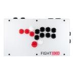 ショッピングr.l FightBox（ファイトボックス） FightBox F8 R3L3 オールボタン レバーレス アケコン ホワイト F8-R3L3-W(2590288)