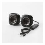 ELECOM Elecom compact динамик 4W USB источник питания черный MS-P08U2BK(2620953)