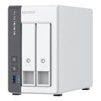 QNAP キューナップ 2ベイ 2.5GbE NAS ホワイト TS-216G(2635974)