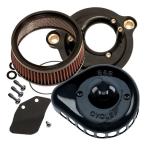 S&amp;S Cycle Inc(es and es cycle ) Stealth воздухоочиститель комплект Mini Teardrop блеск черный 170-0436C(2625135)