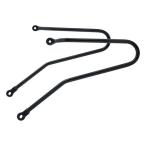 MOTONE CUSTOMS（モートーンカスタムズ） サドルバッグサポート 左右 ブラック MCB002(2635296)