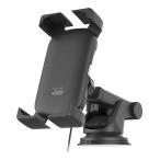 Kashimura カシムラ 自動開閉式 ワイヤレス充電ホルダー 4角アーム/吸盤取り付け KW-45(2637203)