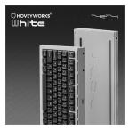 HOVEY WORKS( хобби Works )ge-ming клавиатура ZENT75-HE 8K/0.1ms/0.01RT/0.005../ белый ZENT75-HE White(2649894)