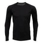 Liberta リベルタ FREEZE TECH 氷撃α 冷感シャツ長袖クルーネック ＸＬサイズ/ブラック LDLFTPCLSクルーネックインナーBKXL(2652139)