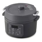 IRIS OHYAMA アイリスオーヤマ 電気圧力鍋 3.0L/レシピブック付き/ミドルグレー PC-MB3-H(2666208)