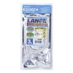 ELPA Elpa Flat LAN кабель категория 6/3m/8 высшее 8 сердцевина для / белый LAN-FT1030 W(2661815)