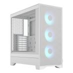 Fractal Designflaktaru дизайн middle tower type PC кейс Pop 2 Air White TG RGB ATX/ усиленный стекло прозрачный / белый FD-C-POA2A-04(2668475)