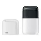BRAUN Brown мужской бритва Brown Mini 2 листов лезвие / заряжающийся / промывание в воде возможно / белый M-1011-C(2682749)