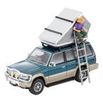 TOMYTEC( Tommy Tec ) LV-N206c Mitsubishi Pajero midroof широкий VR опция детали оборудованный автомобиль зеленый / бежевый 330820(2671654)