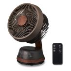 DOSHISHA ドウシシャ 木目調サーキュレーター 羽根径18cm/風量4段階