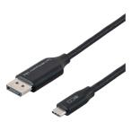 Nakabayashina бегемот cocos nucifera USB Type-C - DisplayPort изменение кабель 8K60Hz соответствует 1.5m черный USD-DP8K15BK(2685234)