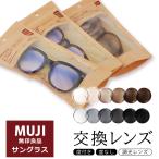 【調光レンズ】無印良品 交換レンズ サングラス 伊達メガネ 度付きレンズ カラーレンズ 取替え miji 眼鏡
