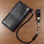 CB-R-ブラック-CBロープ付き-CBR-黒羽（CROW：クロウ)ロングウォレット