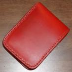 CS-2ND-RD-2ND別注CSハーフウォレット-CS2NDRD-黒羽（CROW：クロウ)-ハーフウォレット（ショートウォレット：二つ折り財布)