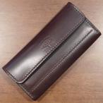 WAL-ADV-ダークブラウン-WAL-ADVロングウォレット-WALADV-黒羽（CROW：クロウ)ロングウォレット(長財布)