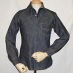 ショッピングデラックス 7640-40Sデニムシャツ-DELUXEWARE-デラックスウエアデニムシャツ