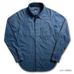ショッピングデラックス 7644B ID 40S CHAMBRAY SHIRT DELUXEWARE デラックスウエアシャツ長袖
