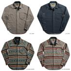 ショッピングデラックス 7649C 40S NATIVE BORDER DELUXEWARE デラックスウエアシャツ シャツ長袖