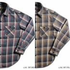 HV-44-MIGHTY CHECK-HV44-DELUXEWARE-デラックスウエアシャツ-シャツ長袖-ヘビーネルシャツ