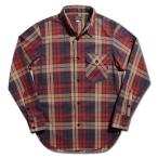 ショッピングネルシャツ MV-13 RD.PUR ORIGINAL PURPLE CHECK MV13 DELUXEWARE デラックスウエアシャツ シャツ長袖 ライトネルシャツ