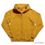 SPZ-00-YE2(US.YE)-無地フルジップパーカー-SPZ00-DELUXEWARE-デラックスウエアフルジップスエットパーカー・デラック