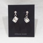 FN-JE-001-DICE EARRINGS PIERS-FNJE001-FLATHEAD-フラットヘッド-シルバー-イヤリング-ピアス