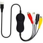 令和 USB2.0ビデオキャプチャー デジタルデータ化 接続 PC/DVDダビング ビデオ/VHS テープ dvd パソコン取り込み Windows 2000 / XP/Vista/Win 7/8/8.1/10対応 d