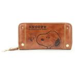 SNOOPY スヌーピー ラウンド長財布 財布 グッズ ピーナッツ スヌーピー  [M便 1/1]