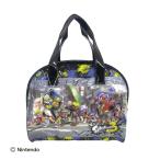 スプラトゥーン3 ビーチボストンバッグ プールバッグ 水泳 海 ビニールバッグ プール ビーチグッズ ビーチバッグ スウィムバッグ スイミング 水遊び 海水浴