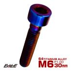  titanium болт M6×30mm P1.0 колпак болт колпак винт шестигранная головка болт жарение titanium JA1949