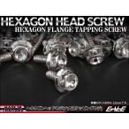 M5×20mm Hexagon head винт таппинг винт нержавеющая сталь стружка (процесс образования во время фрезеровки) шестиугольник голова фланец серебряный TC0004